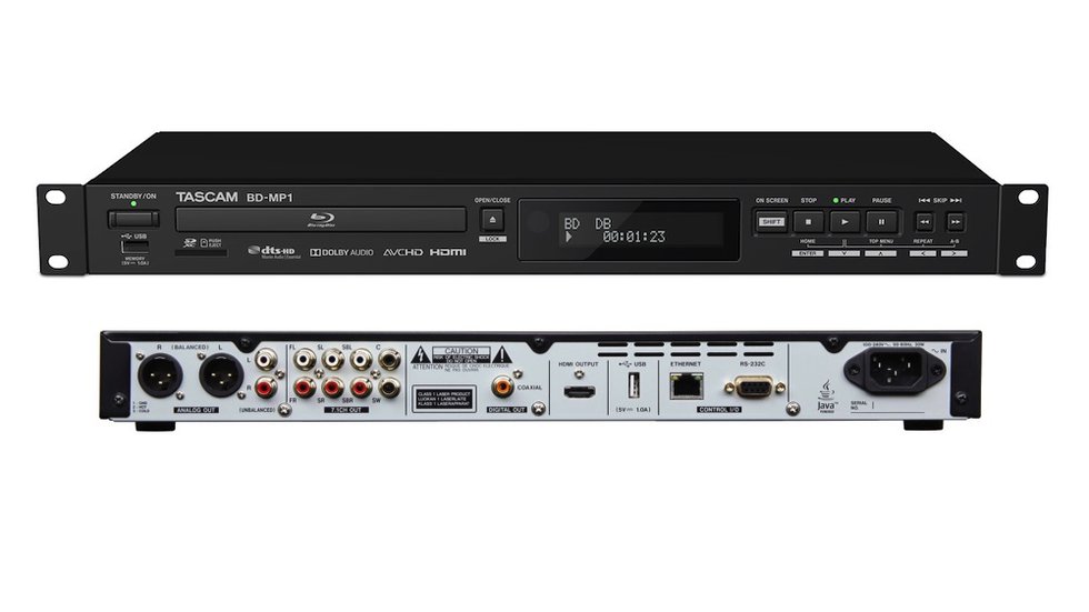 Tascam Expands Professional Blu-ray Line with BD-MP1 Professional-Grade Blu-ray  Player - Church Production Magazine